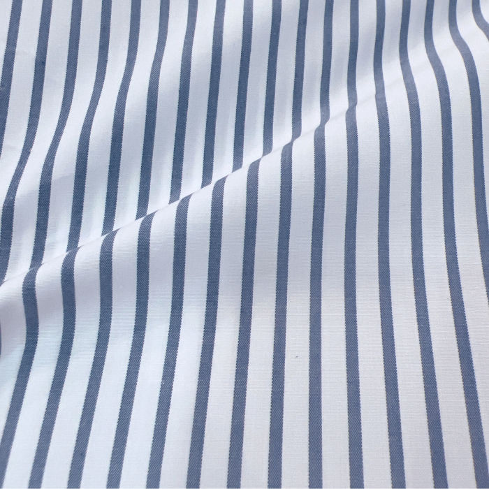 ネイビー/ペンシルストライプ
