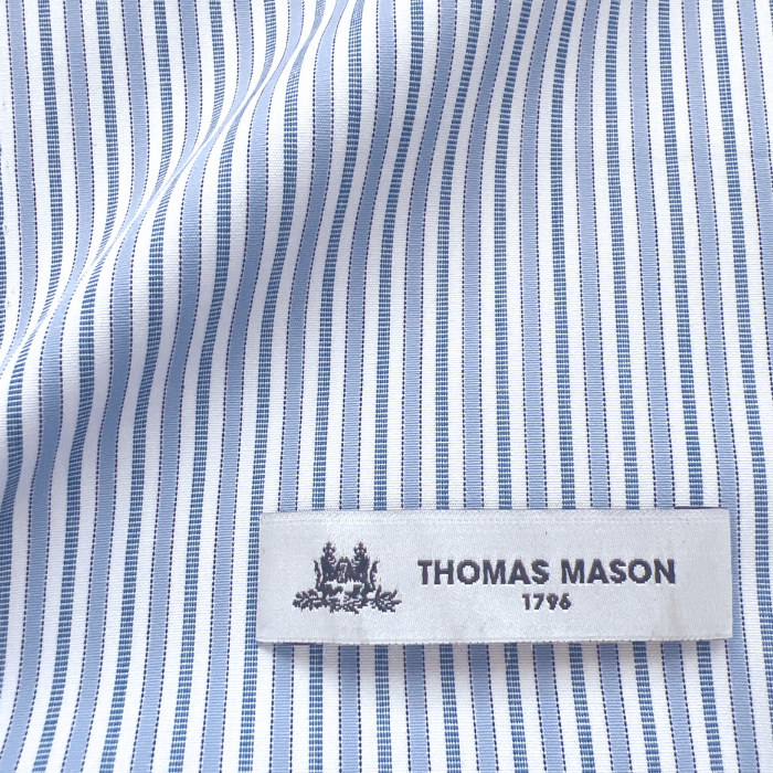 【THOMAS MASON】/ブルーストライプ